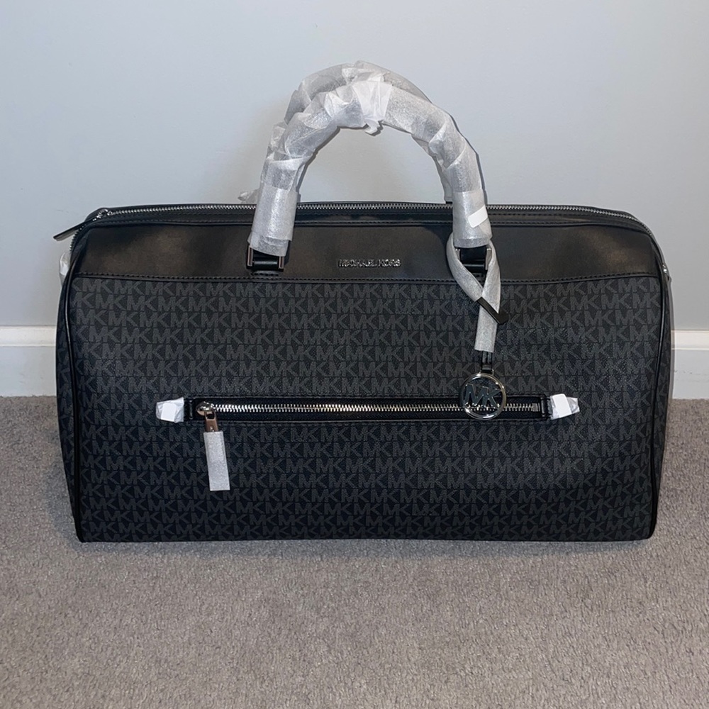 NWT Michael Kors XL TZ Duffle Weekender Carry On Bag - Picture 2 of 8